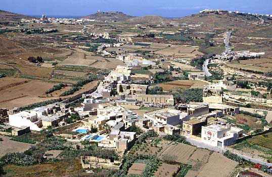 Landskapsvy ver Gozo