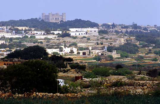 Landskapsbild fr�n centrala Malta