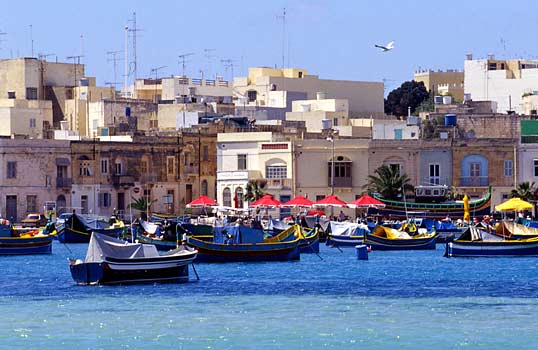 Fiskebyn Marsaxlokk, Malta