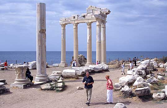 Apollotemplet, Side, Turkiet