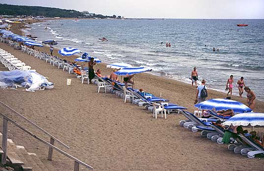 stra stranden, Side, Turkiet