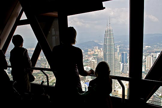Utsikt ver Petronas Towers