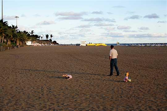 Playa Grande, Puerto del Carmen, Lanzarote