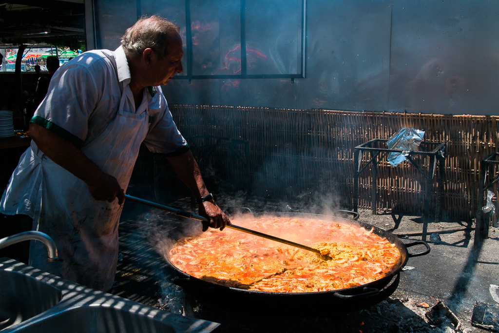 Paella, Nerja, Burriana