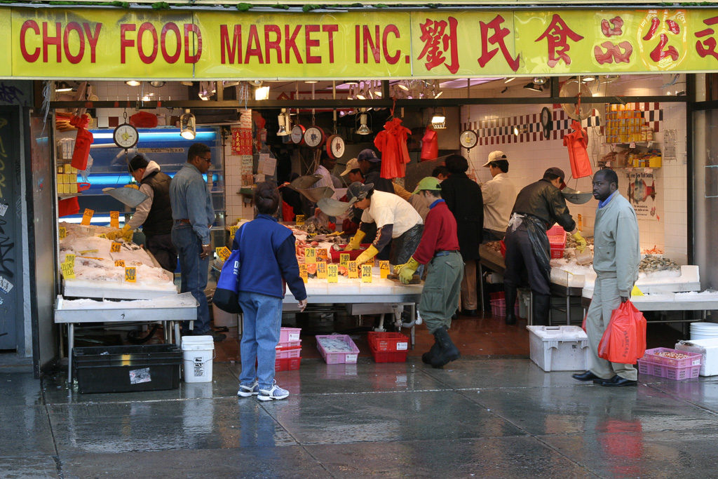 Chinatown, New York. 