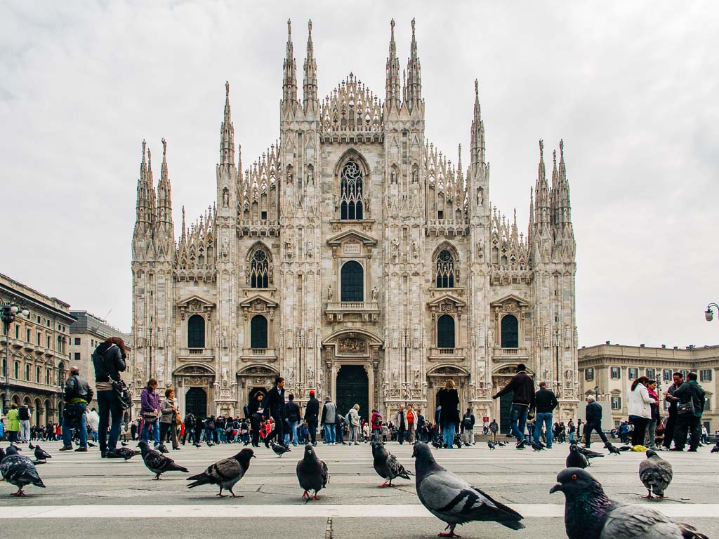 Katedralen Duomo i Milano