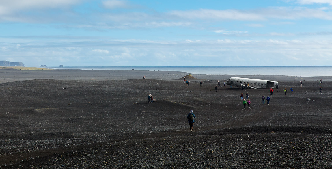 DC3 flygplansvrak, Solheimasandur, Island Flygplansvrak, Island