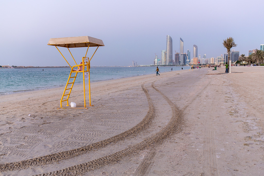 Abu Dhabi strand