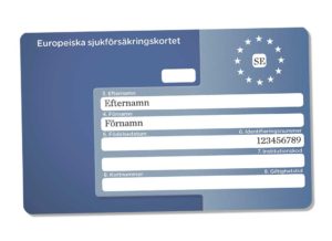 Europeiska sjukförsäkringskortet